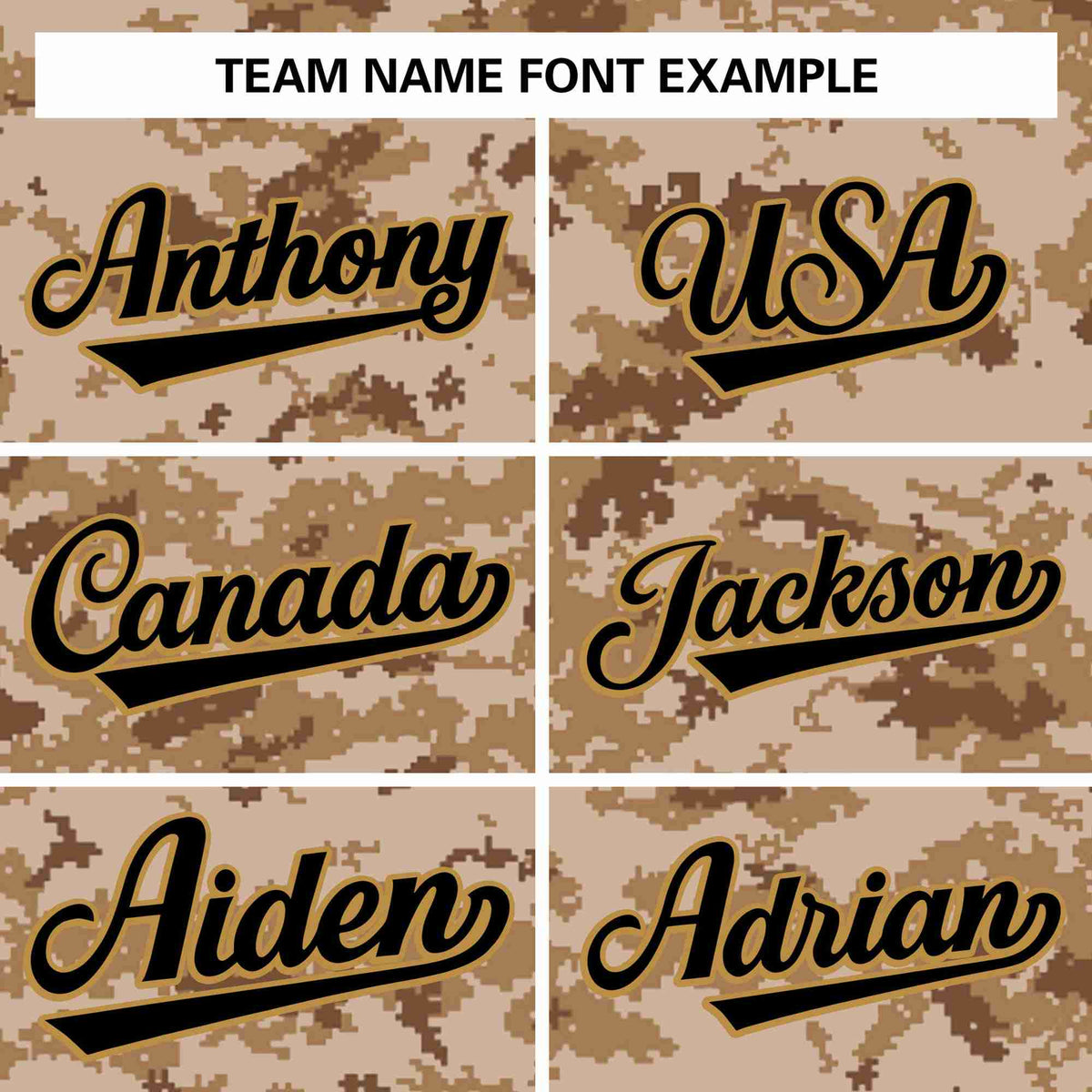 Custom Brown Khaki Camo Fashion Authentic Sleeveless Baseball Jersey Limited