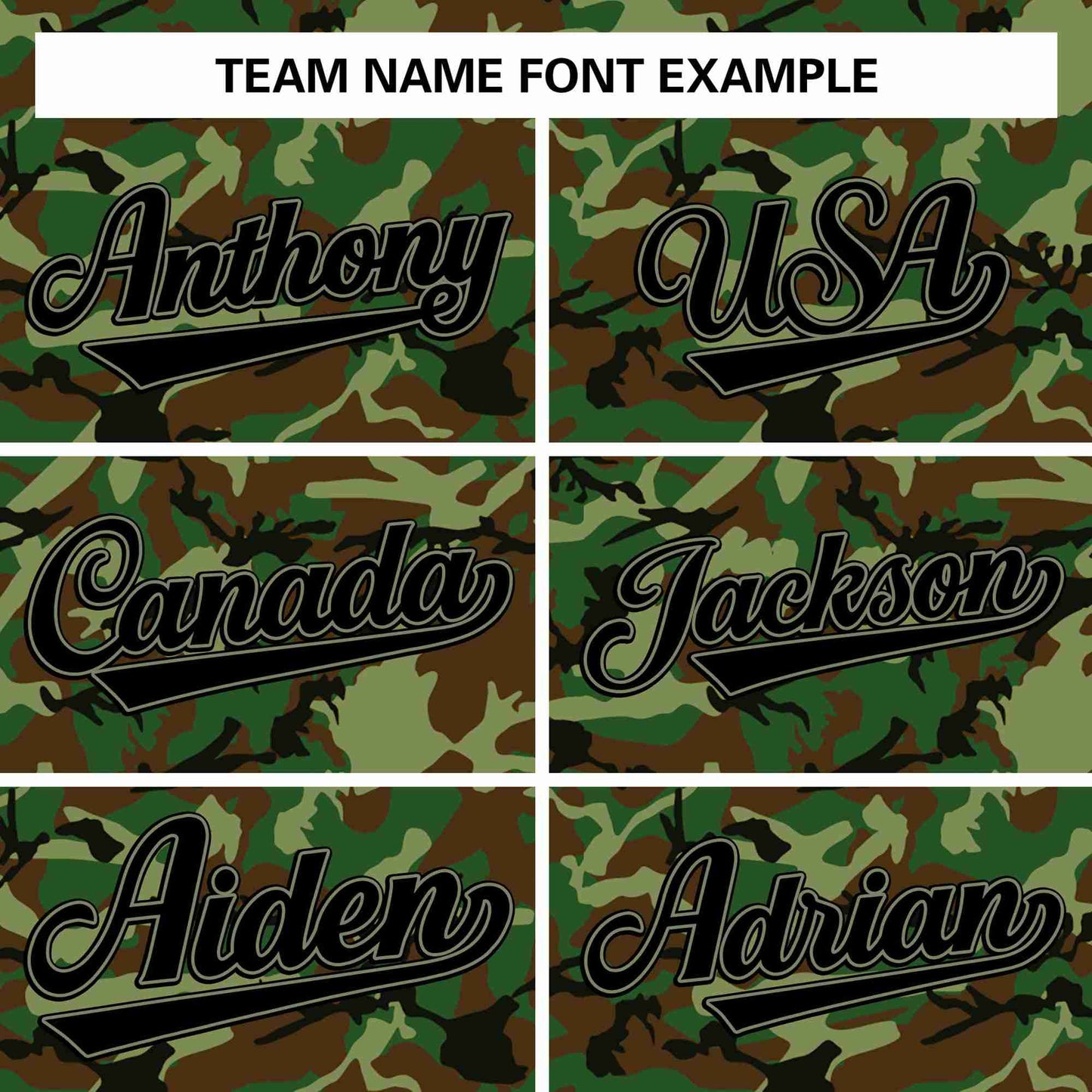 Custom Brown Green-Black Camo Fashion Authentic Sleeveless Baseball Jersey Limited