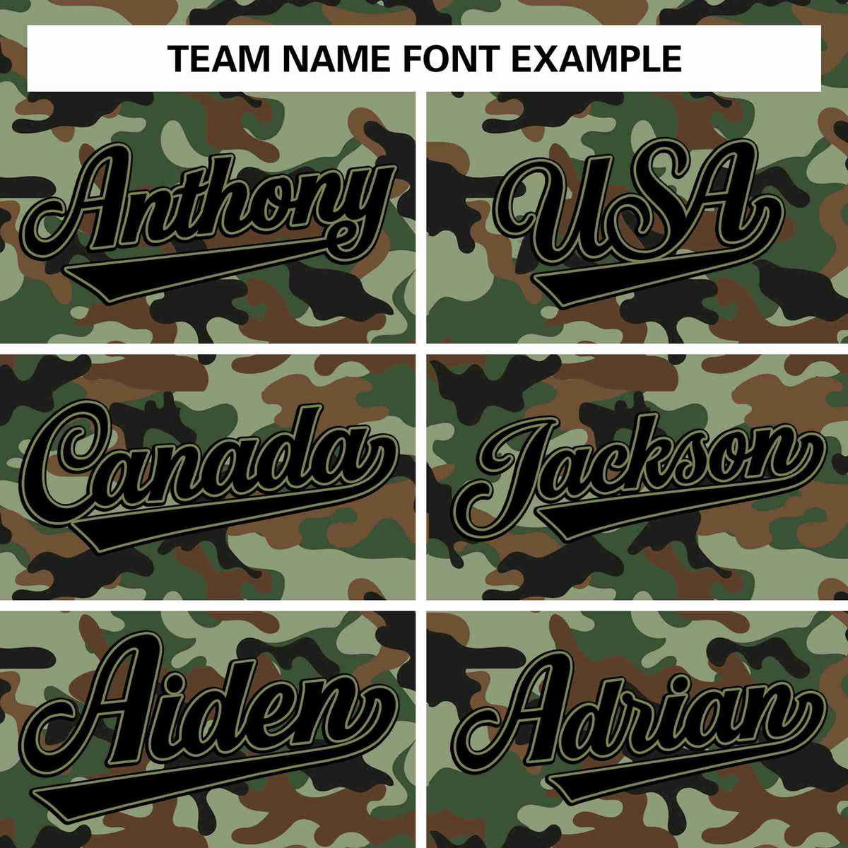 Custom Brown Green-Black Camo Fashion Authentic Sleeveless Baseball Jersey Limited