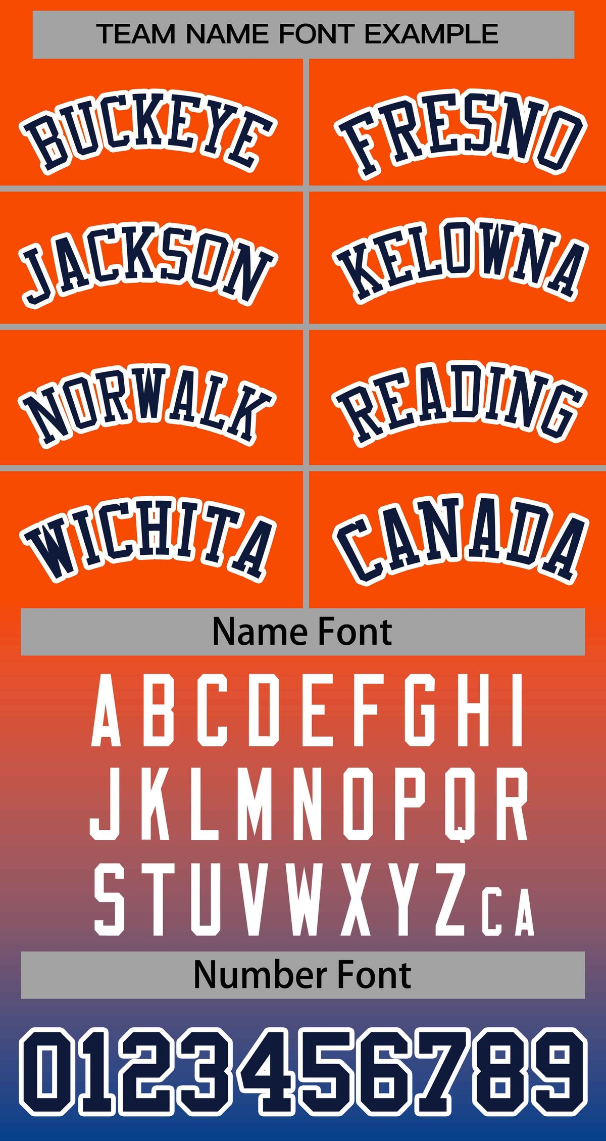 Custom Orange Royal-White Gradient Stripe Fashion Authentic Baseball Jersey Limited