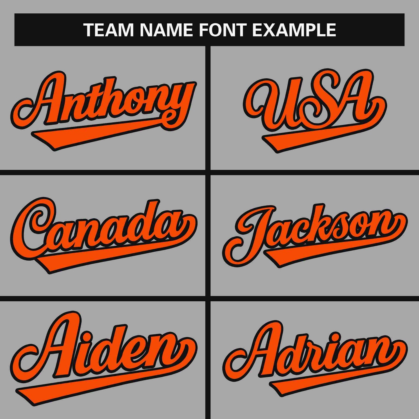 Custom Gray Orange-Black Classic Style Personalized Full Button Authentic Baseball Jersey Limited