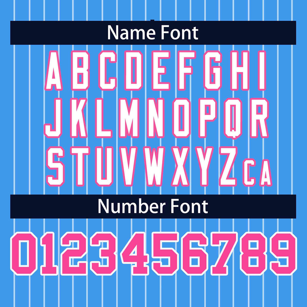 Custom Powder Blue Pink Stripe Fashion Design Full Button Authentic Baseball Jersey Limited