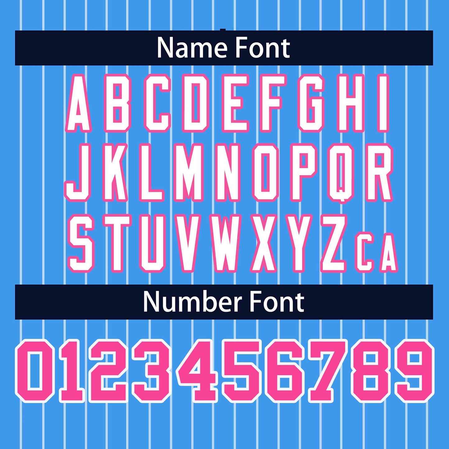 Custom Powder Blue Pink Stripe Fashion Design Full Button Authentic Baseball Jersey Limited