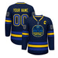 VV6L Custom GOTHAM CITY ROLLERS Navy Hockey Jersey
