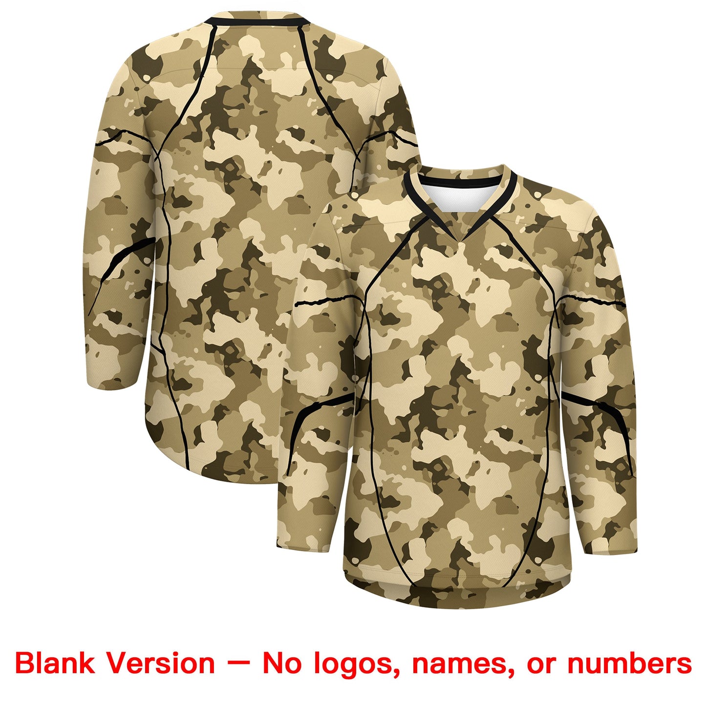 VVHL S9 Generals Camo Hockey Jersey Limited