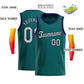 Custom Teal Gray-Navy Blue Classic Tops Fashion Sportwear Basketball Jersey Limited