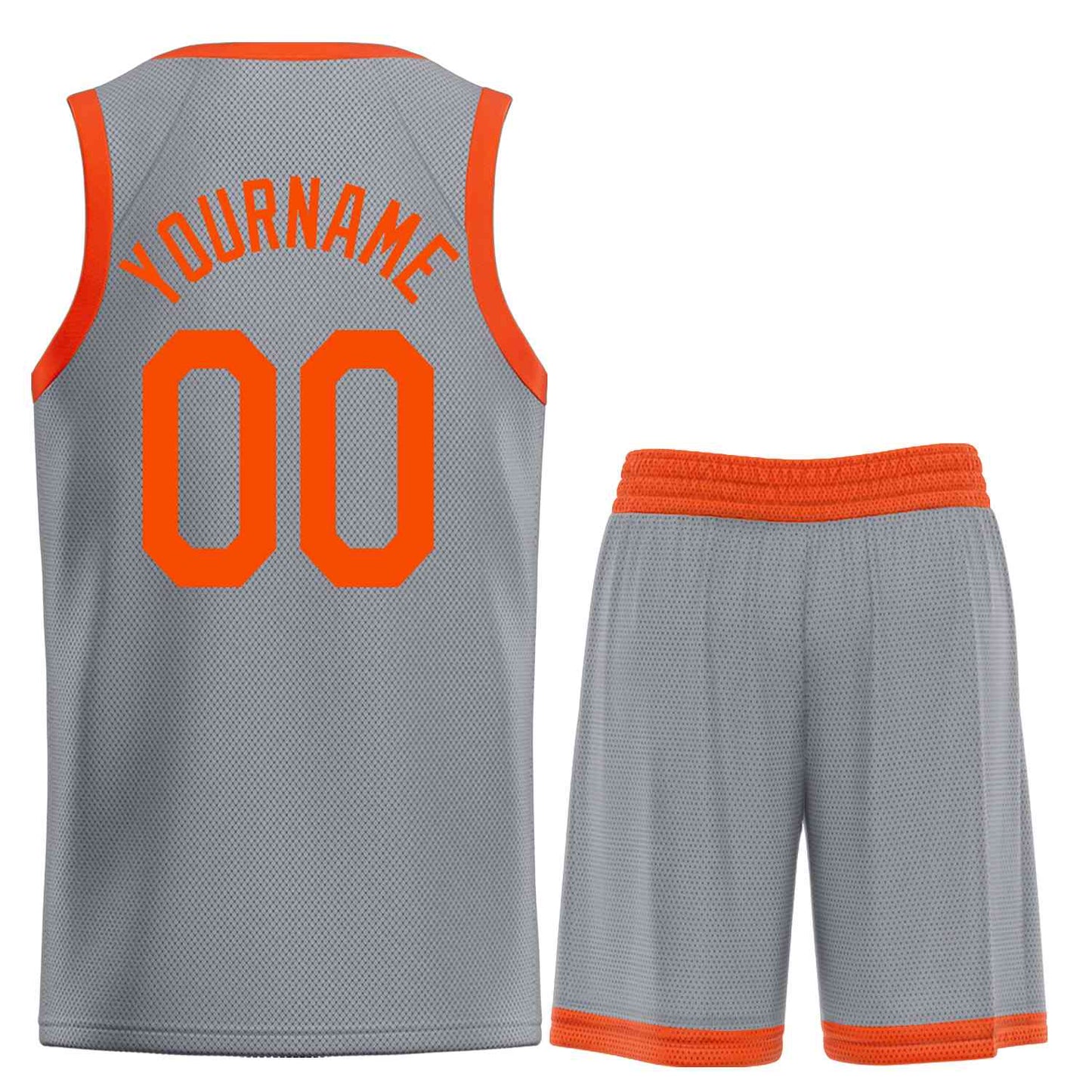 Custom Dark Gray Orange Heal Sports Uniform Classic Sets Basketball Jersey Limited