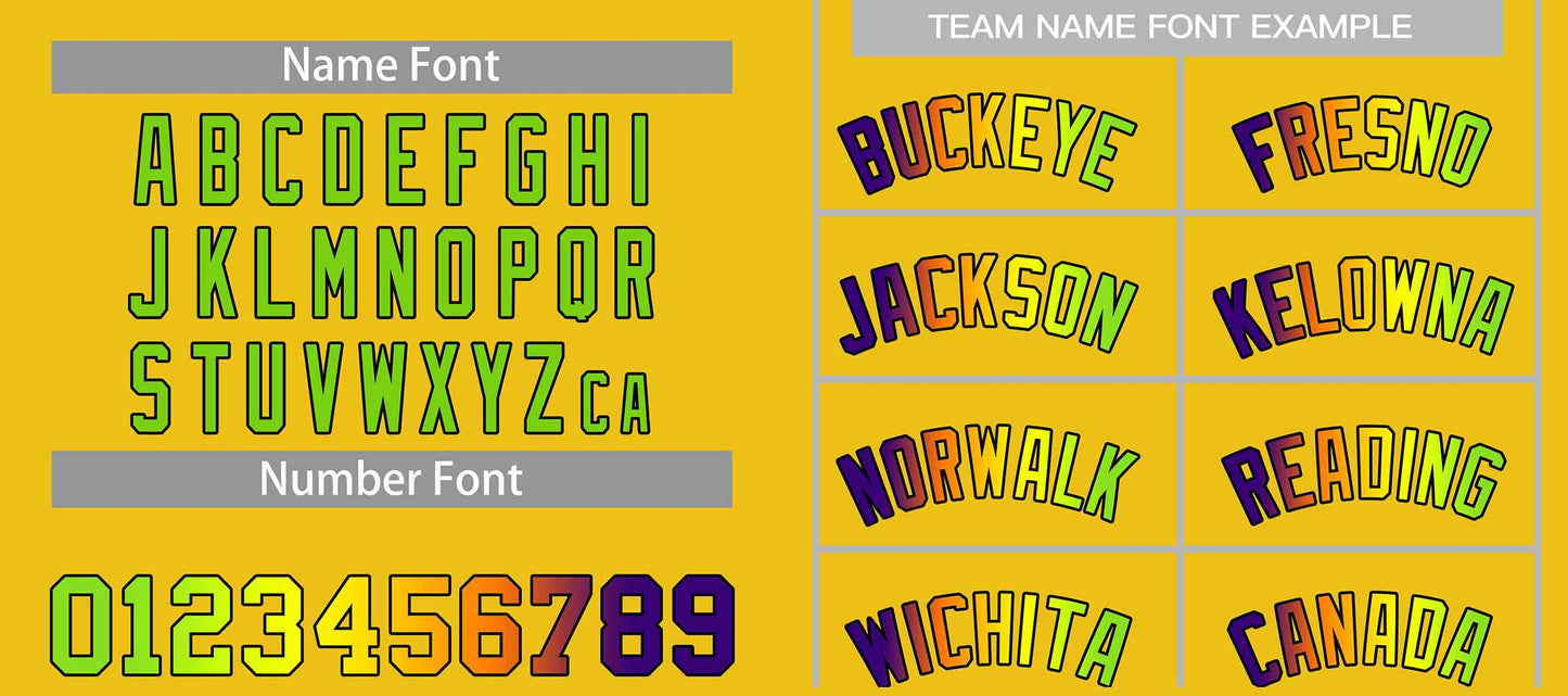 Custom Yellow Purple-Black Bull Classic Sets Basketball Jersey Limited