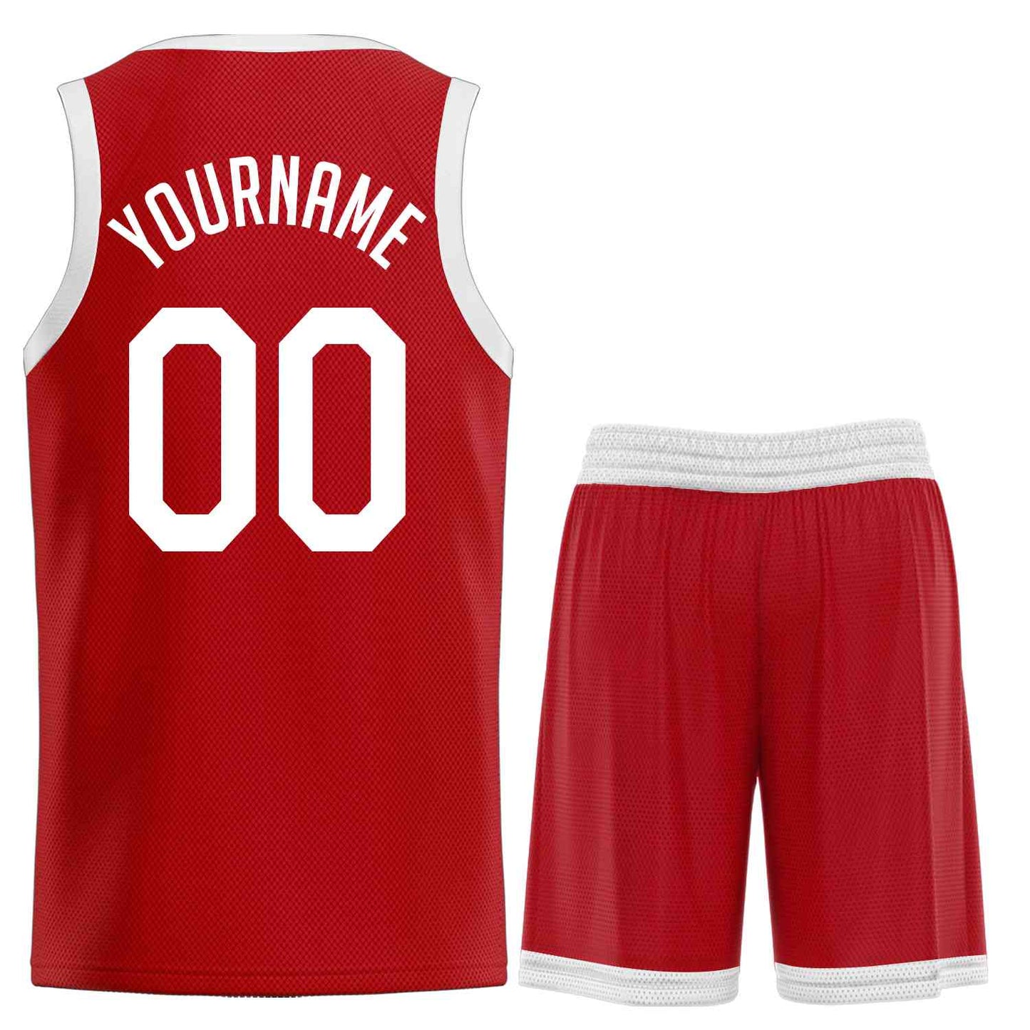 Custom Red White Classic Sets Sports Uniform Basketball Jersey Limited