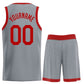 Custom Dark Gray Maroon Classic Sets Sports Uniform Basketball Jersey Limited