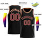 Custom Black Old Gold-Black Classic Tops Men Casual Bull Basketball Jersey Limited