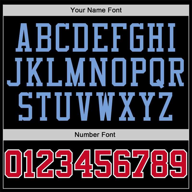 Custom Black Lt Blue-Black Classic Sets Basketball Jersey Limited