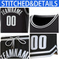 Custom Black White-BlackClassic Sets Basketball Jersey Limited