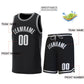 Custom Black White-BlackClassic Sets Basketball Jersey Limited
