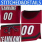 Custom Maroon Red-Crimson Classic Sets Basketball Jersey Limited