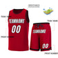 Custom Maroon Red-Crimson Classic Sets Basketball Jersey Limited