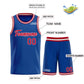 Custom Royal Red-White Heal Sports Uniform Classic Sets Basketball Jersey Limited
