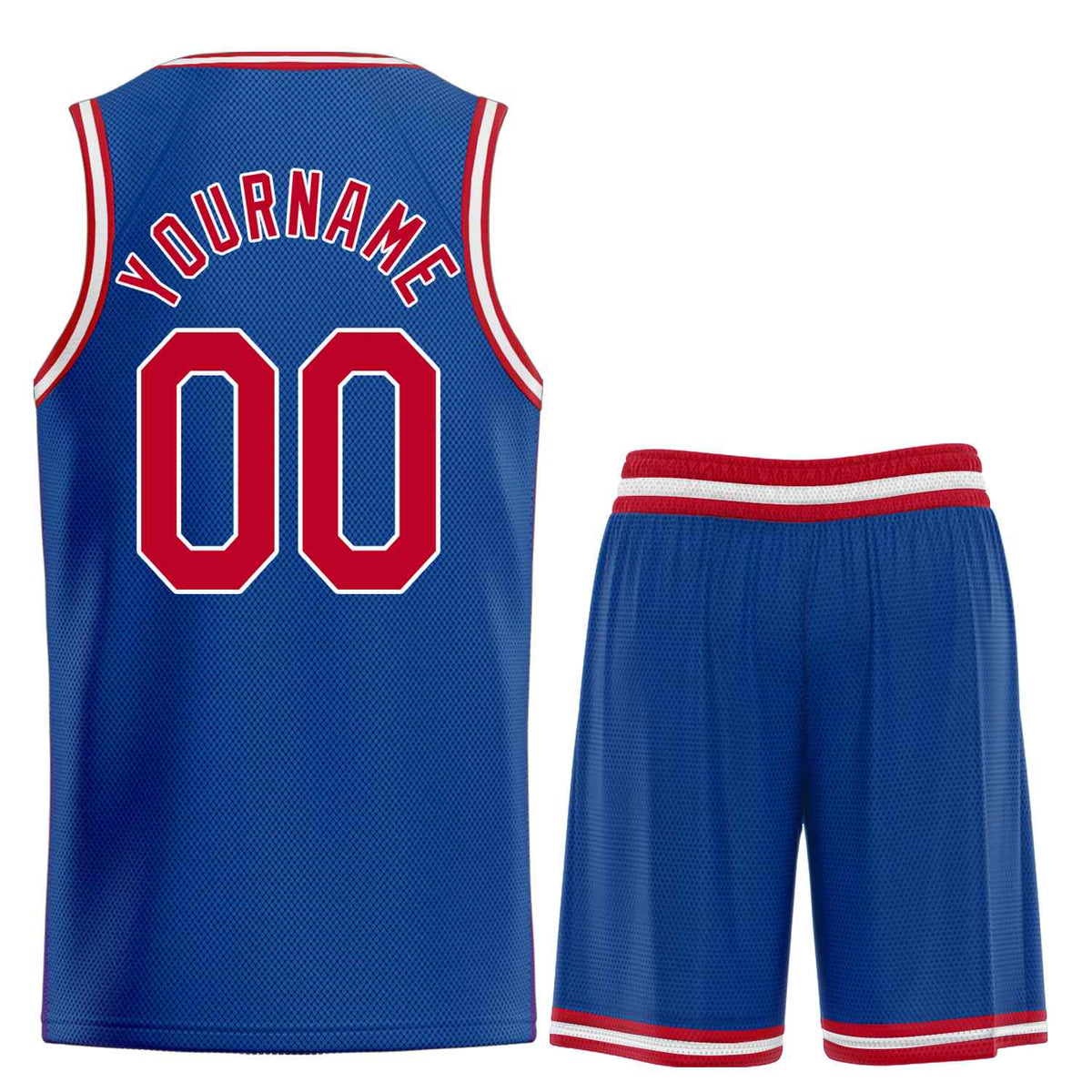 Custom Royal Red-White Heal Sports Uniform Classic Sets Basketball Jersey Limited