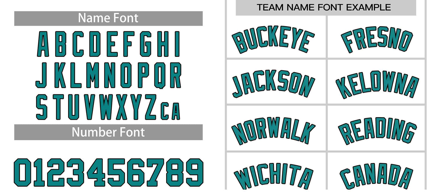 Custom White Teal-Black Classic Sets Curved Basketball Jersey Limited