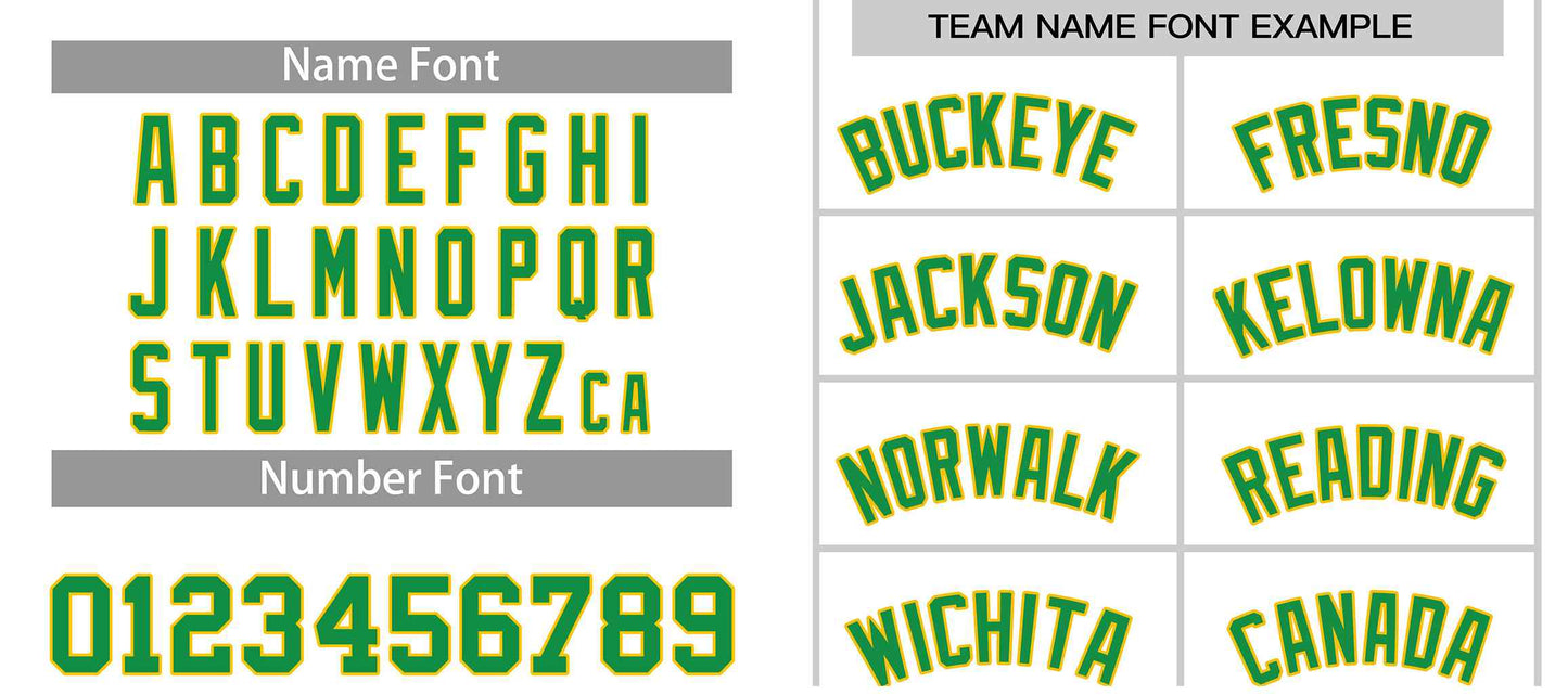 Custom White Green-Yellow Classic Sets Curved Basketball Jersey Limited