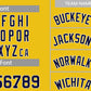 Custom Yellow Navy-White Bull Classic Sets Basketball Jersey Limited