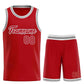 Custom Red White Heal Sports Uniform Classic Sets Basketball Jersey