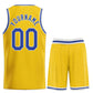 Custom Yellow Royal-White Heal Sports Uniform Classic Sets Basketball Jersey Limited