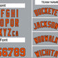 Custom Dark Gray Orange-Black Classic Sets Bull Basketball Jersey Limited