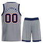 Custom Dark Gray Navy-Orange Classic Sets Bull Basketball Jersey Limited
