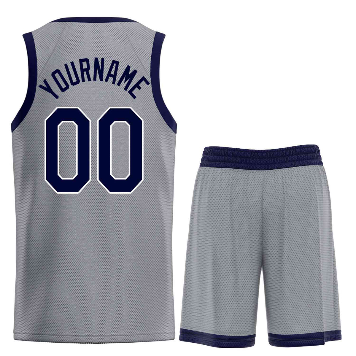 Custom Dark Gray Navy-Powder Blue Heal Sports Uniform Classic Sets Basketball Jersey Limited