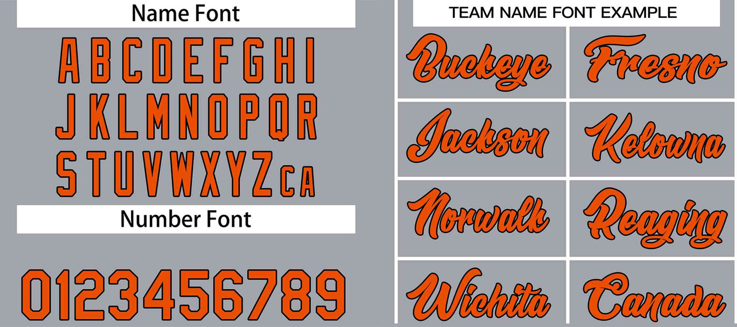 Custom Dark Gray Orange-Black Heal Sports Uniform Classic Sets Basketball Jersey Limited