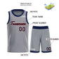 Custom Dark Gray Navy-Orange Heal Sports Uniform Classic Sets Basketball Jersey Limited