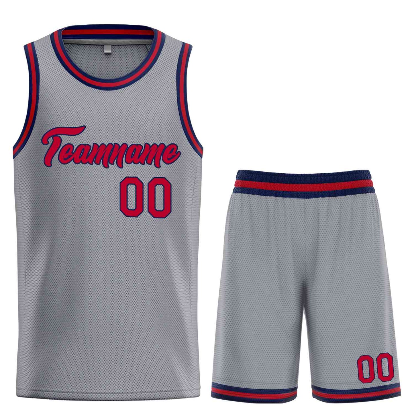 Custom Dark Gray Maroon-Navy Heal Sports Uniform Classic Sets Basketball Jersey
