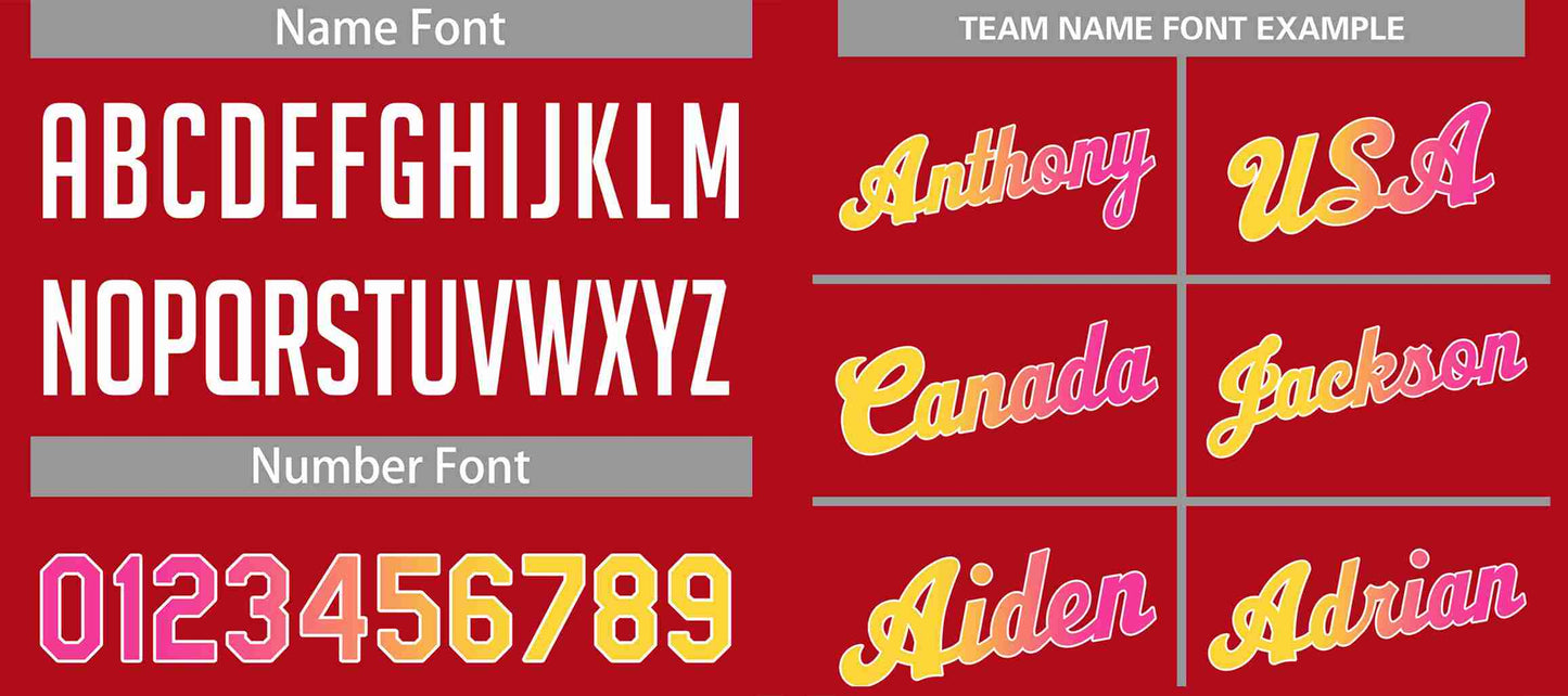 Custom Red Yellow-White Classic Sets Sports Uniform Basketball Jersey Limited