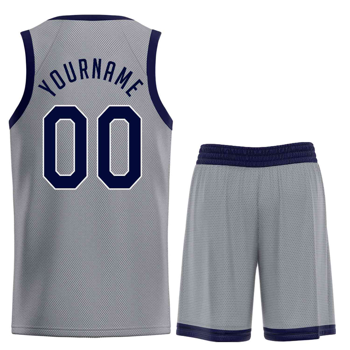 Custom Dark Gray Navy-Powder Blue Classic Sets Sports Uniform Basketball Jersey Limited