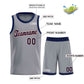 Custom Dark Gray Navy-Orange Classic Sets Sports Uniform Basketball Jersey Limited