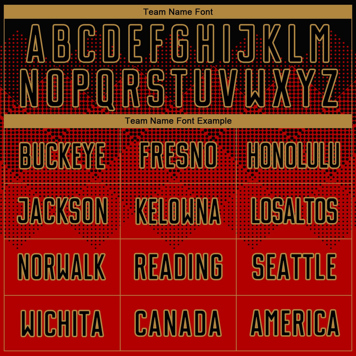 Custom Red Black-Old Gold Round Neck Sublimation Basketball Suit Jersey Limited