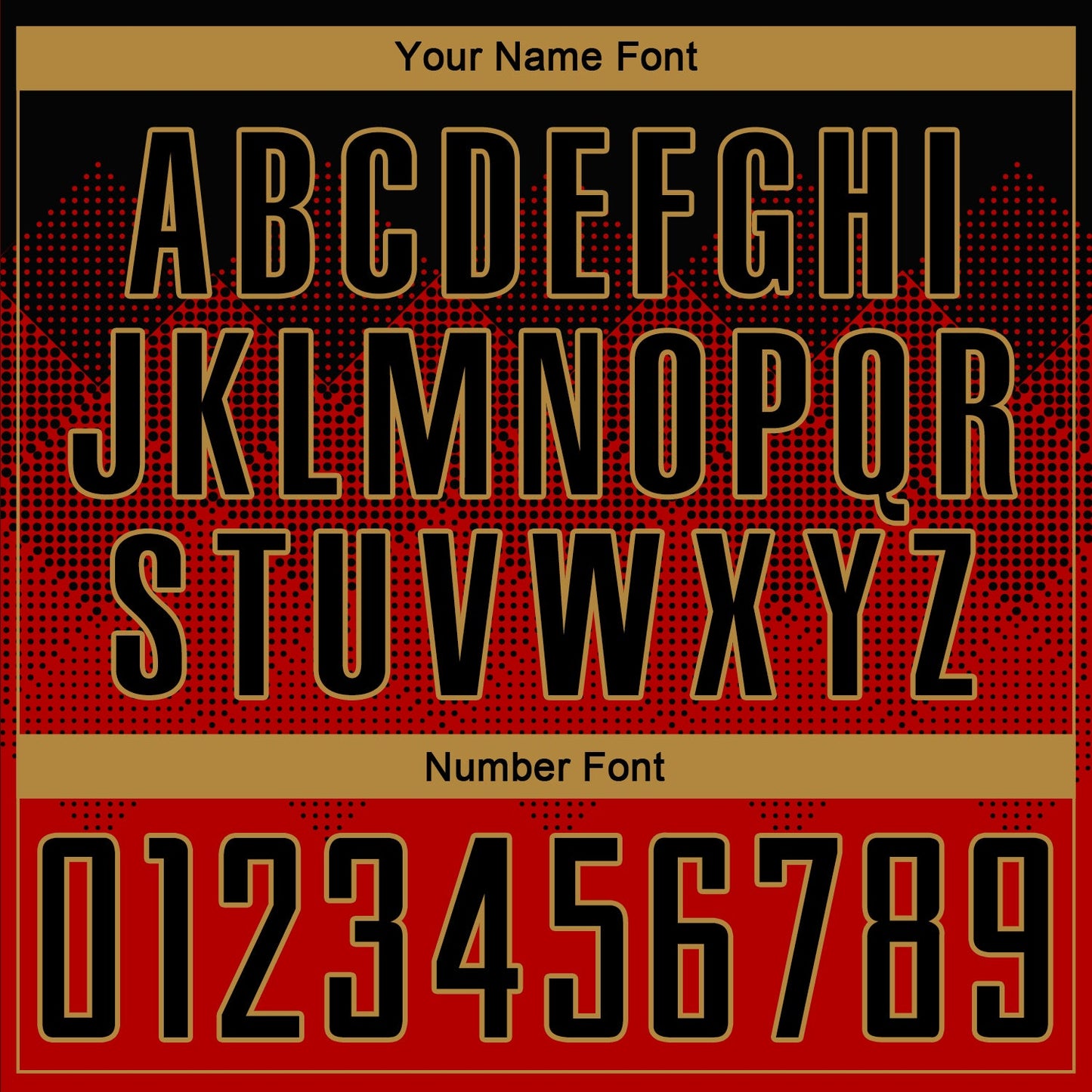 Custom Red Black-Old Gold Round Neck Sublimation Basketball Suit Jersey Limited