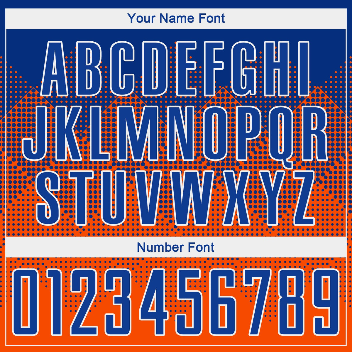 Custom Orange Royal-White Round Neck Sublimation Basketball Suit Jersey Limited