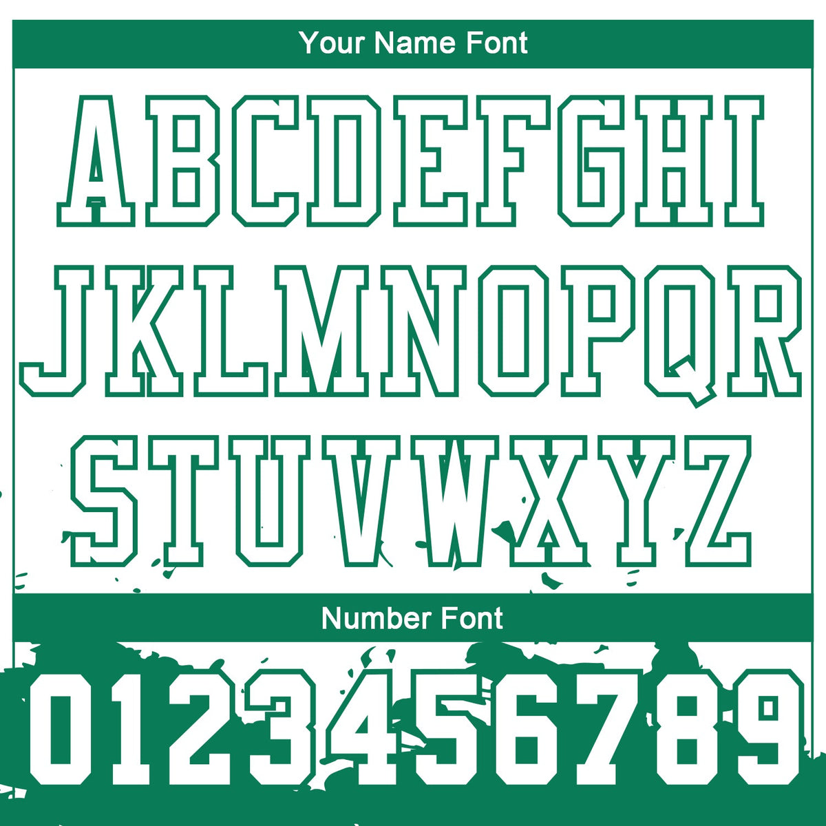 Custom White Kelly Green Color Splash Round Neck Sublimation Basketball Suit Jersey Limited