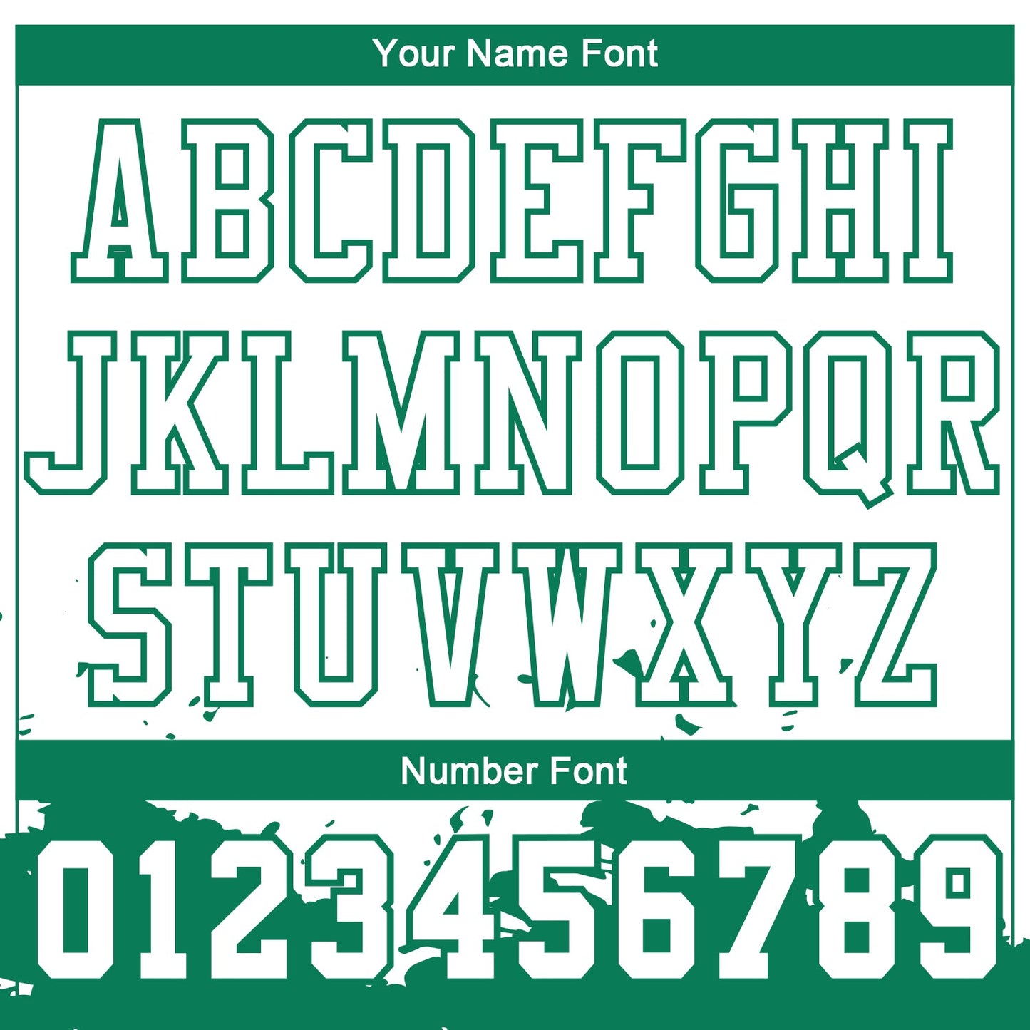 Custom White Kelly Green Color Splash Round Neck Sublimation Basketball Suit Jersey Limited