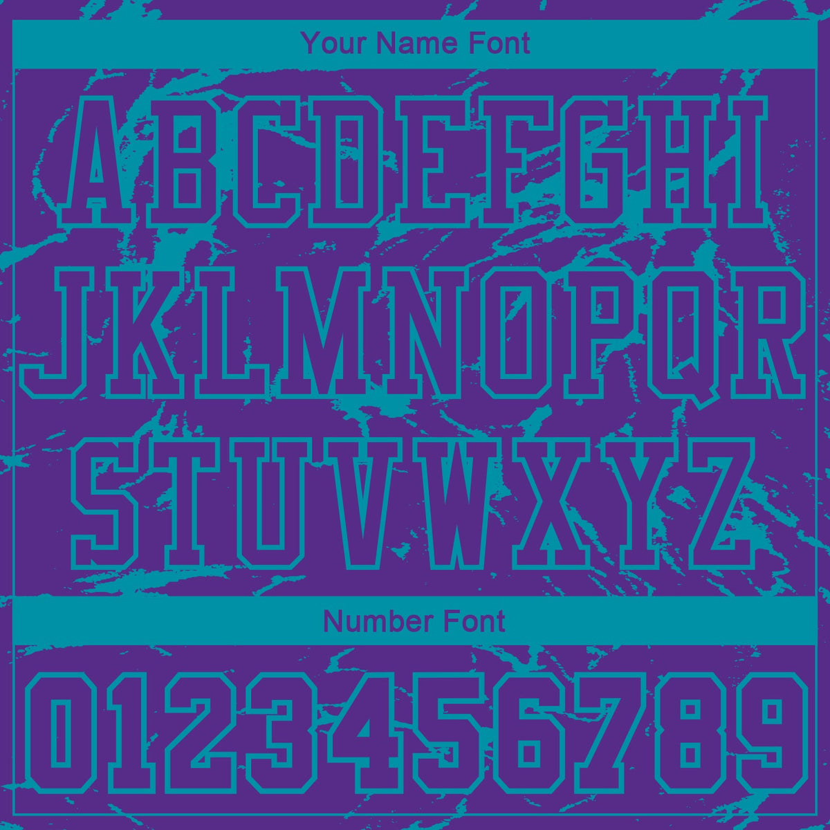 Custom Purple Teal Abstract Grunge Art Round Neck Sublimation Basketball Suit Jersey Limited