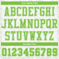 Custom White Neon Green Color Block Round Neck Sublimation Basketball Suit Jersey Limited