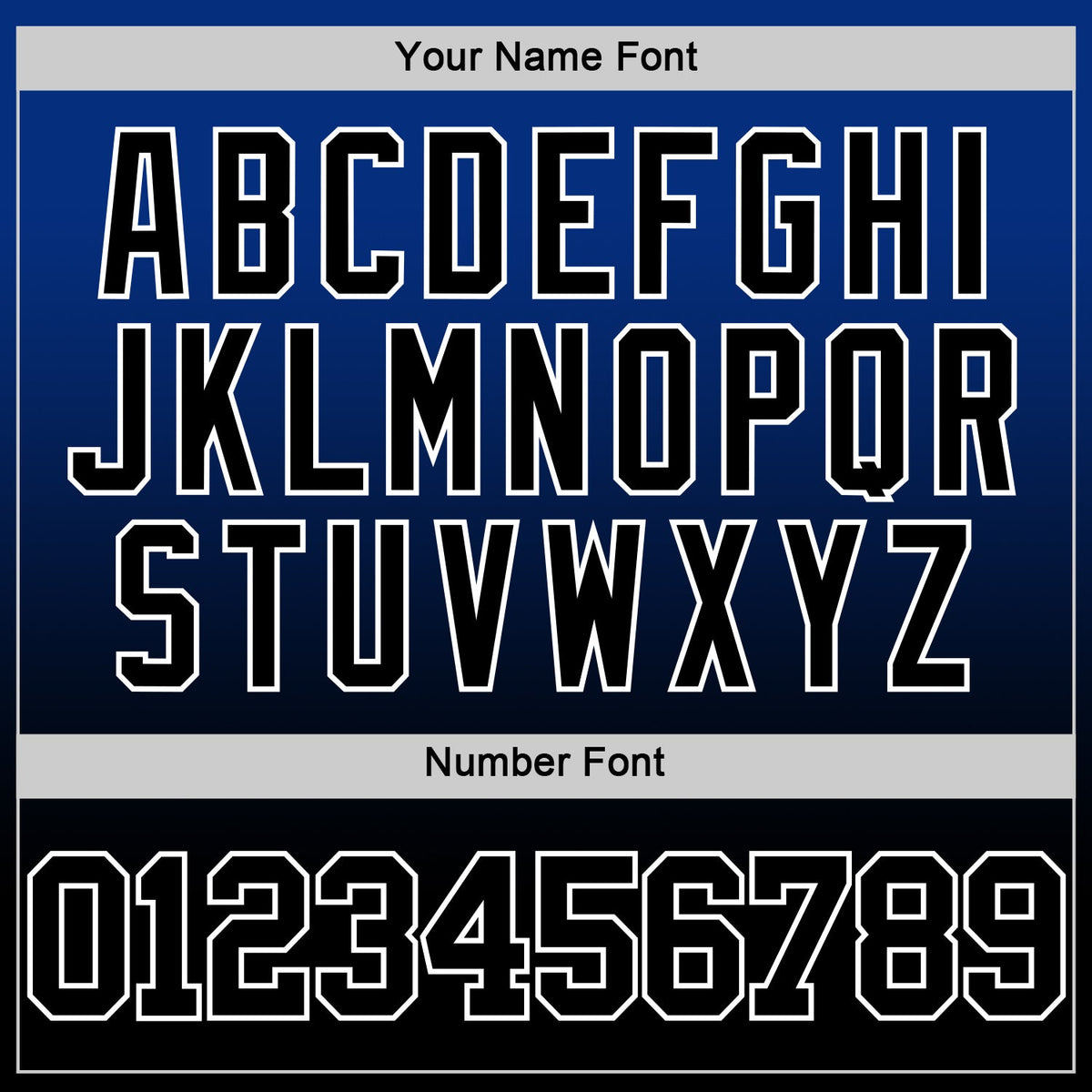 Custom Royal Black-White Fade Fashion Round Neck Sublimation Basketball Suit Jersey Limited