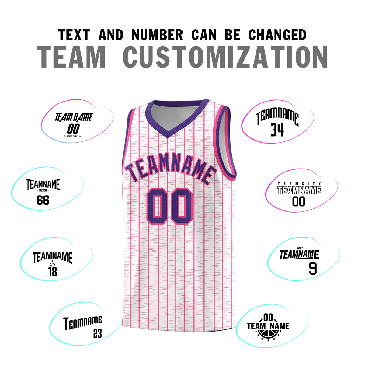 Custom White Custom Gray Pinstripe Retro Sets Uniform Basketball Jersey Limited