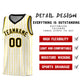 Custom White Custom Gray Pinstripe Retro Sets Uniform Basketball Jersey Limited
