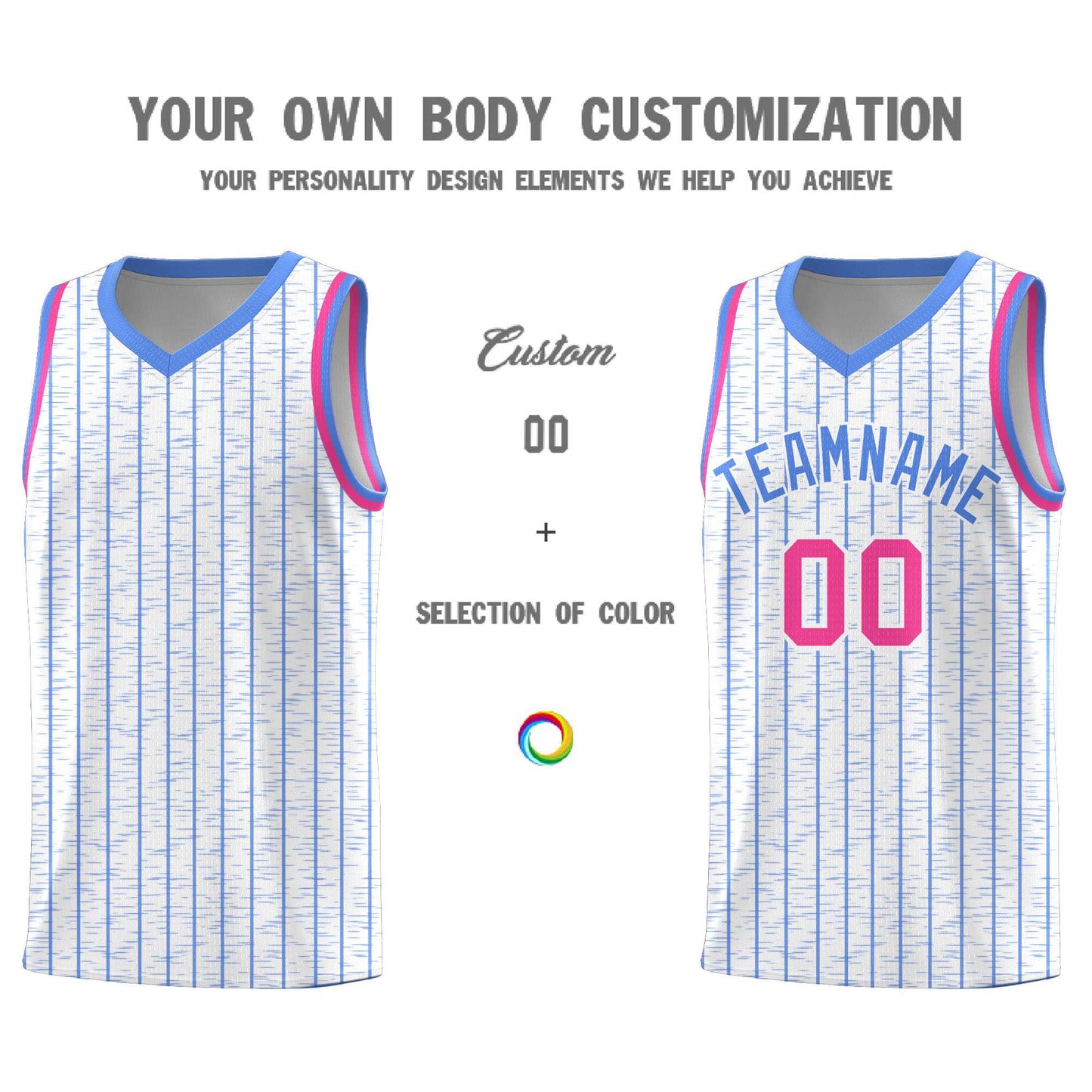 Custom White Custom Gray Pinstripe Retro Sets Uniform Basketball Jersey Limited