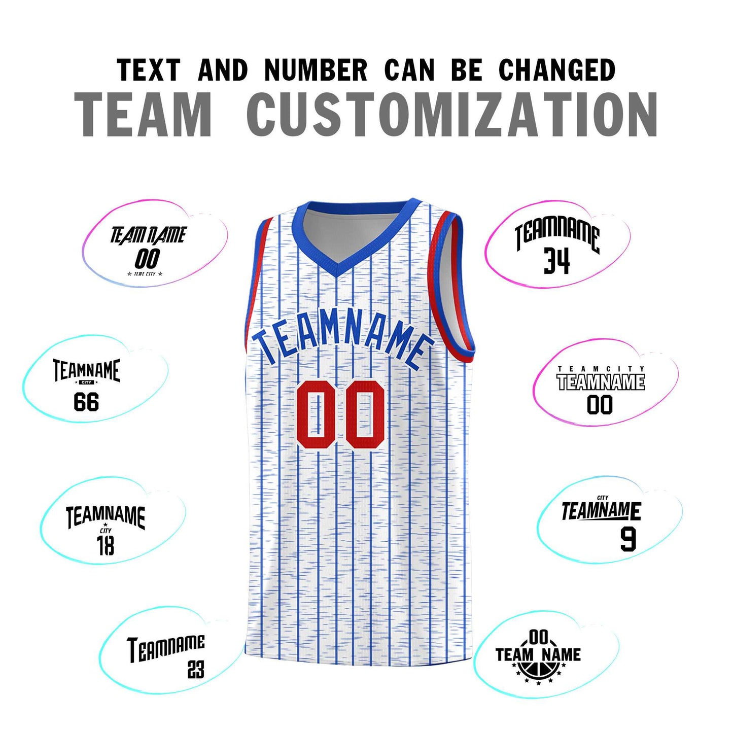 Custom White Custom Gray Pinstripe Retro Sets Uniform Basketball Jersey Limited