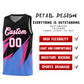 Custom Black Abstract Mountain Pattern Sports Uniform Basketball Jersey Limited