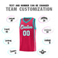 Custom Red Personalized Honeycomb Pattern Sports Uniform Basketball Jersey Limited